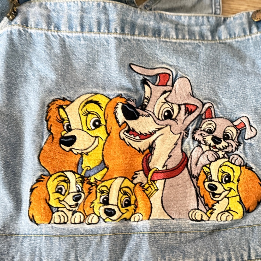 Disney Blue Denim overalls